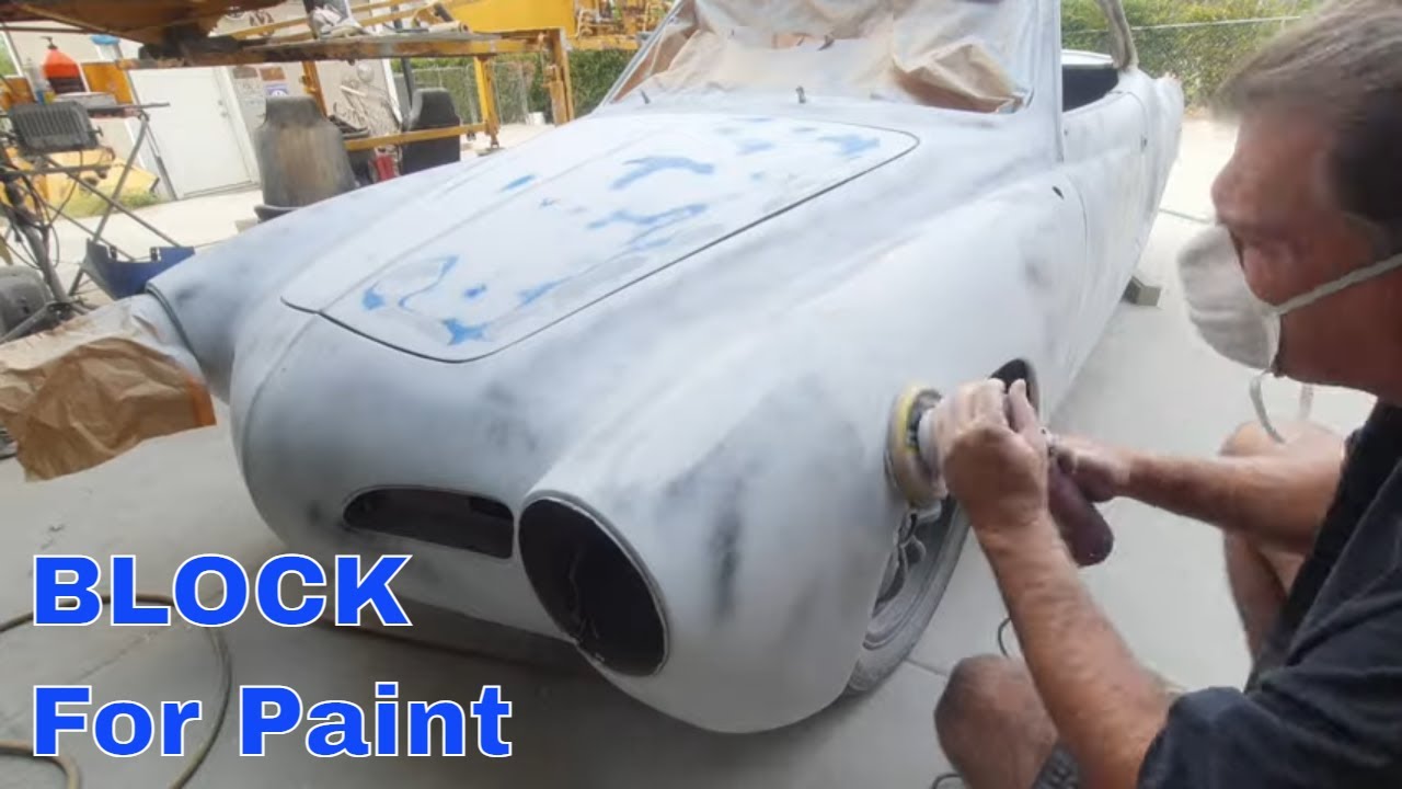Prepping the 1968 Karmann Ghia for PAINT.....surprise at the end full build