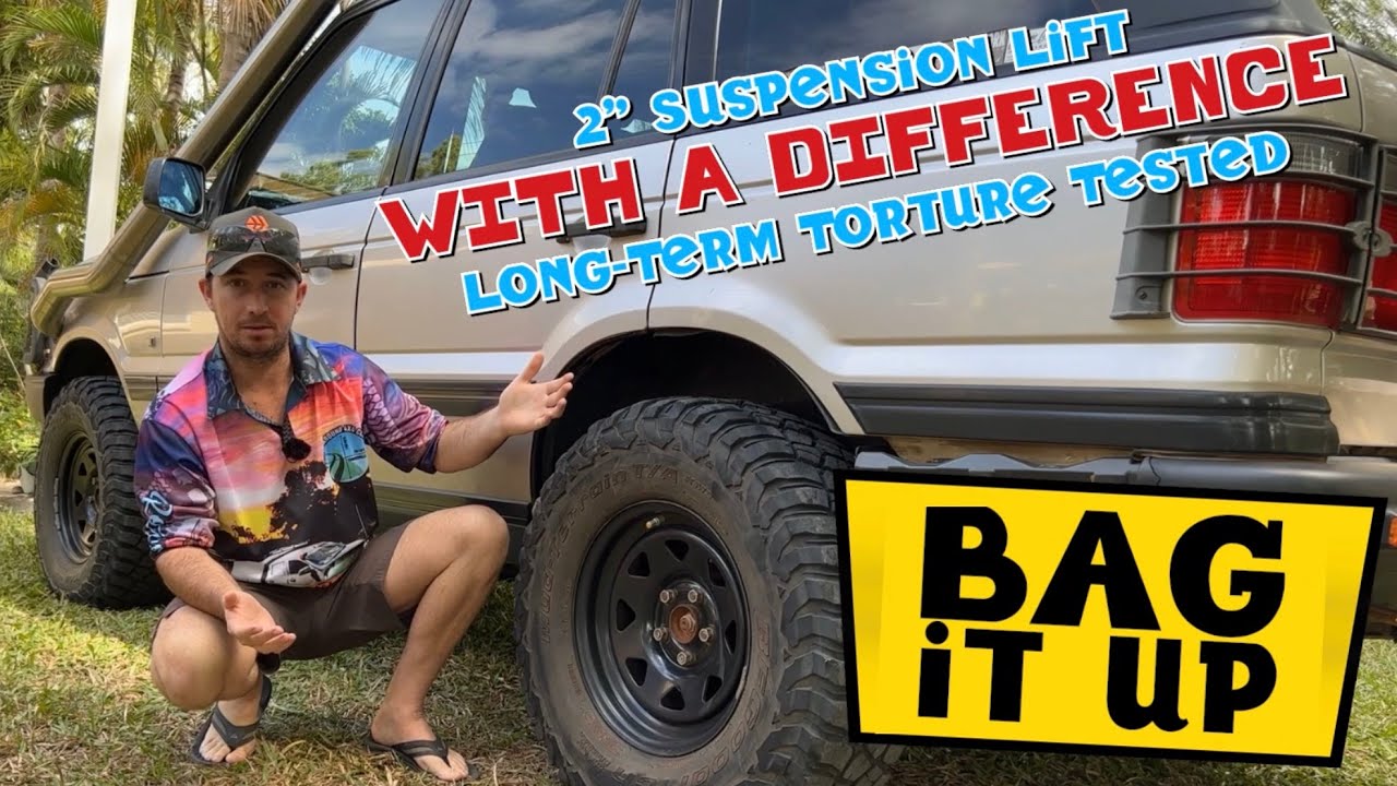 2” Suspension Lift With A Difference | BAG IT UP!! P38 Range Rover Airbag Suspension | #eas #airbags