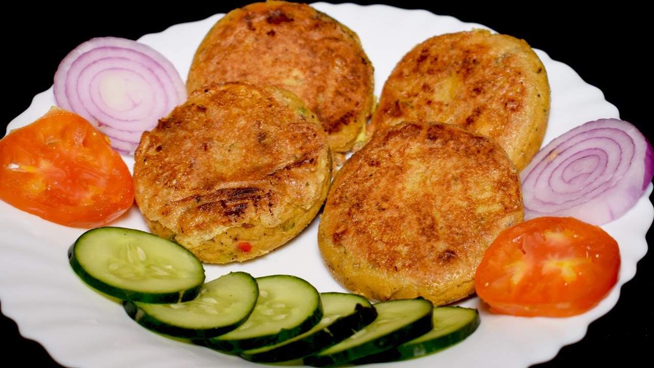 Shami Kabab Recipe - Chicken Shami Kabab by Kitchen With Amna