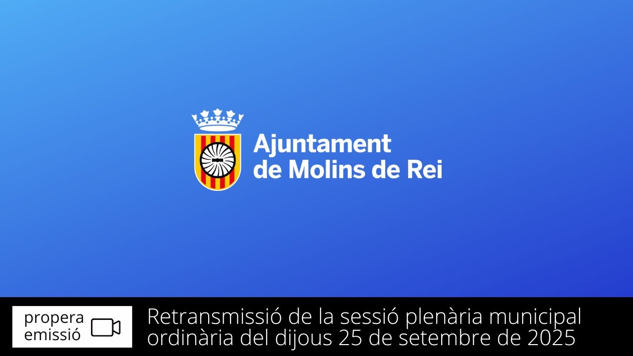 Sessió plenària del dijous 25 de setembre de 2025
