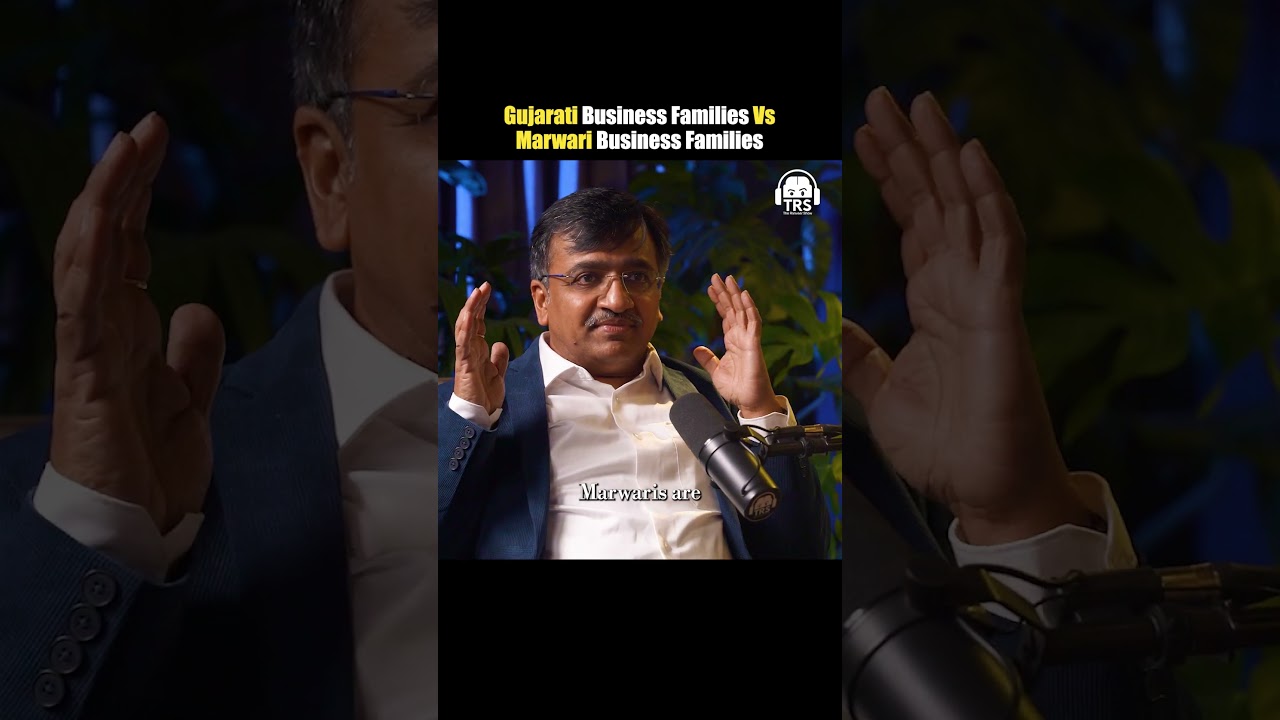 Gujarati Business Families vs Marwadi Business Families Ft. Rajiv Gupta #shorts