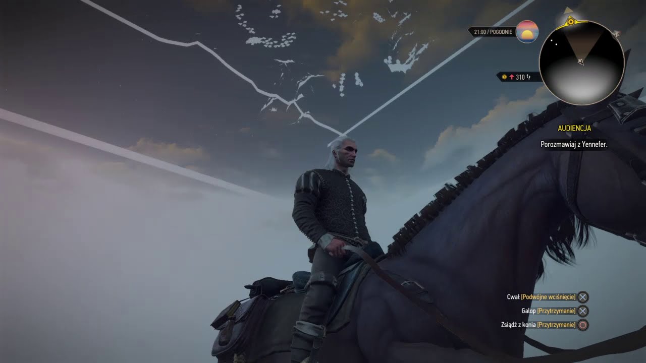 The Witcher 3. How to get out of the map. Glitch.