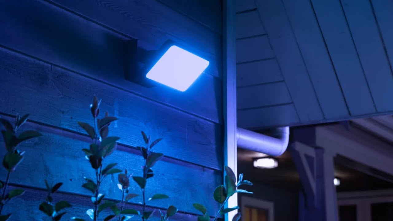 Nuevo proyector de luz Hue discover y sensor de exterior