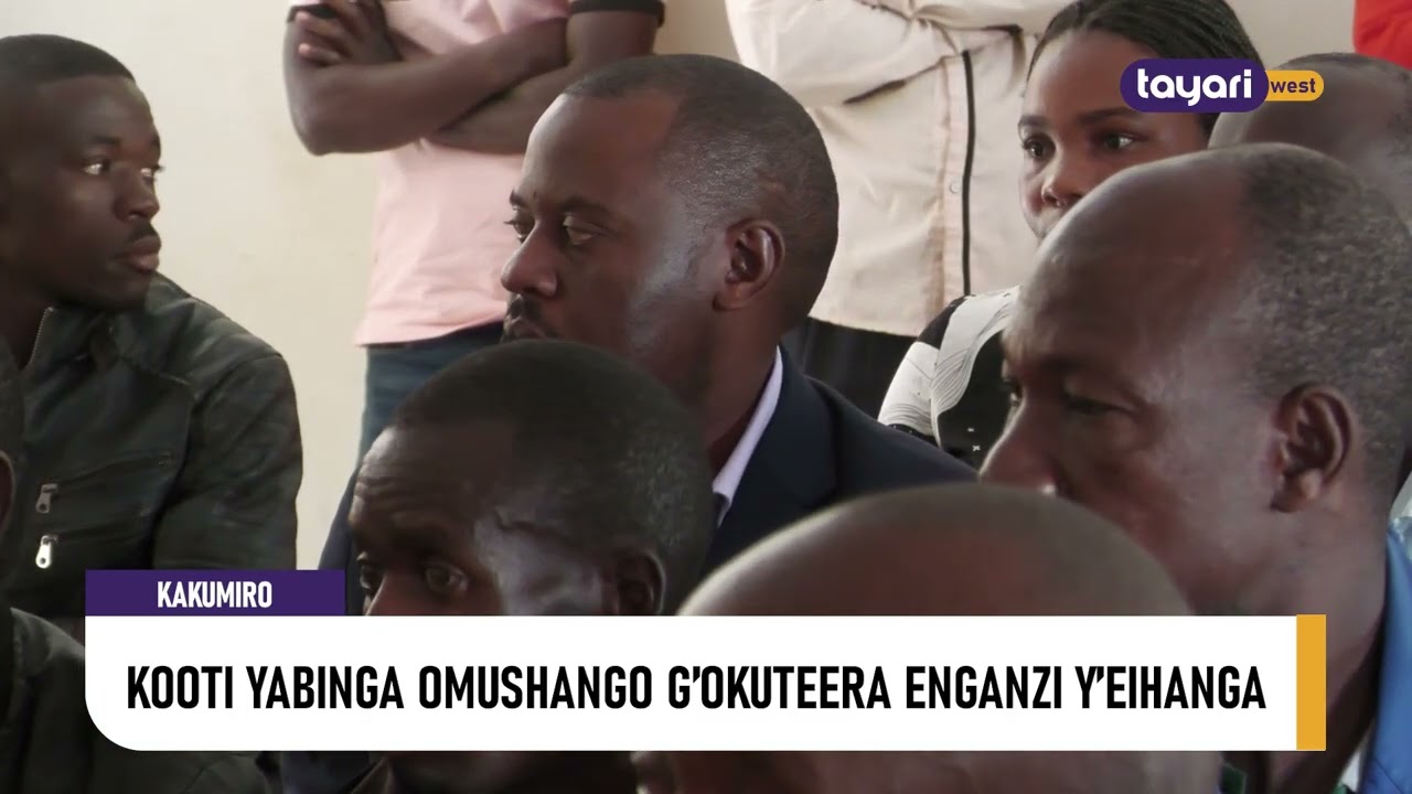 #AGENSHONGA: KOOTI YABINGA OMUSHANGO G’OKUTEERA ENGANZI Y’EIHANGA  KAKUMIRO
