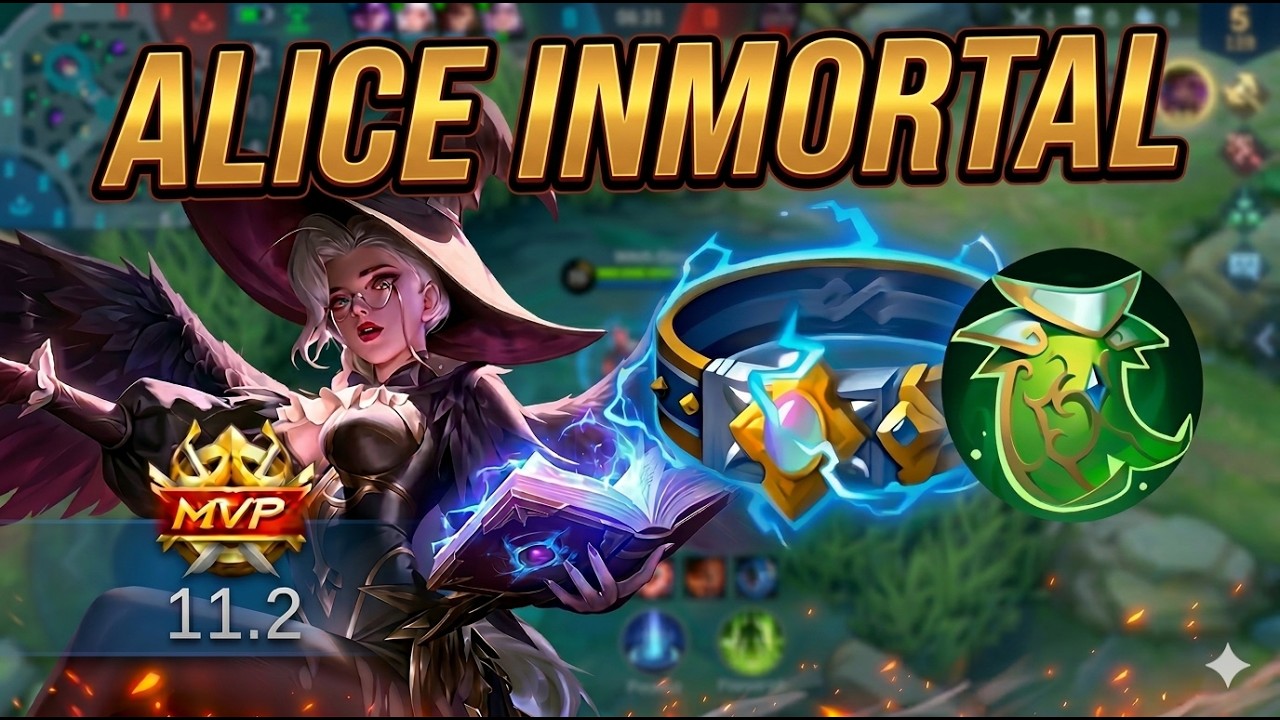 ALICIA INMORTAL 🔥 DOMINANDO LA EXP LANE | BUILD IRROMPIBLE + GAMEPLAY ÉPICO