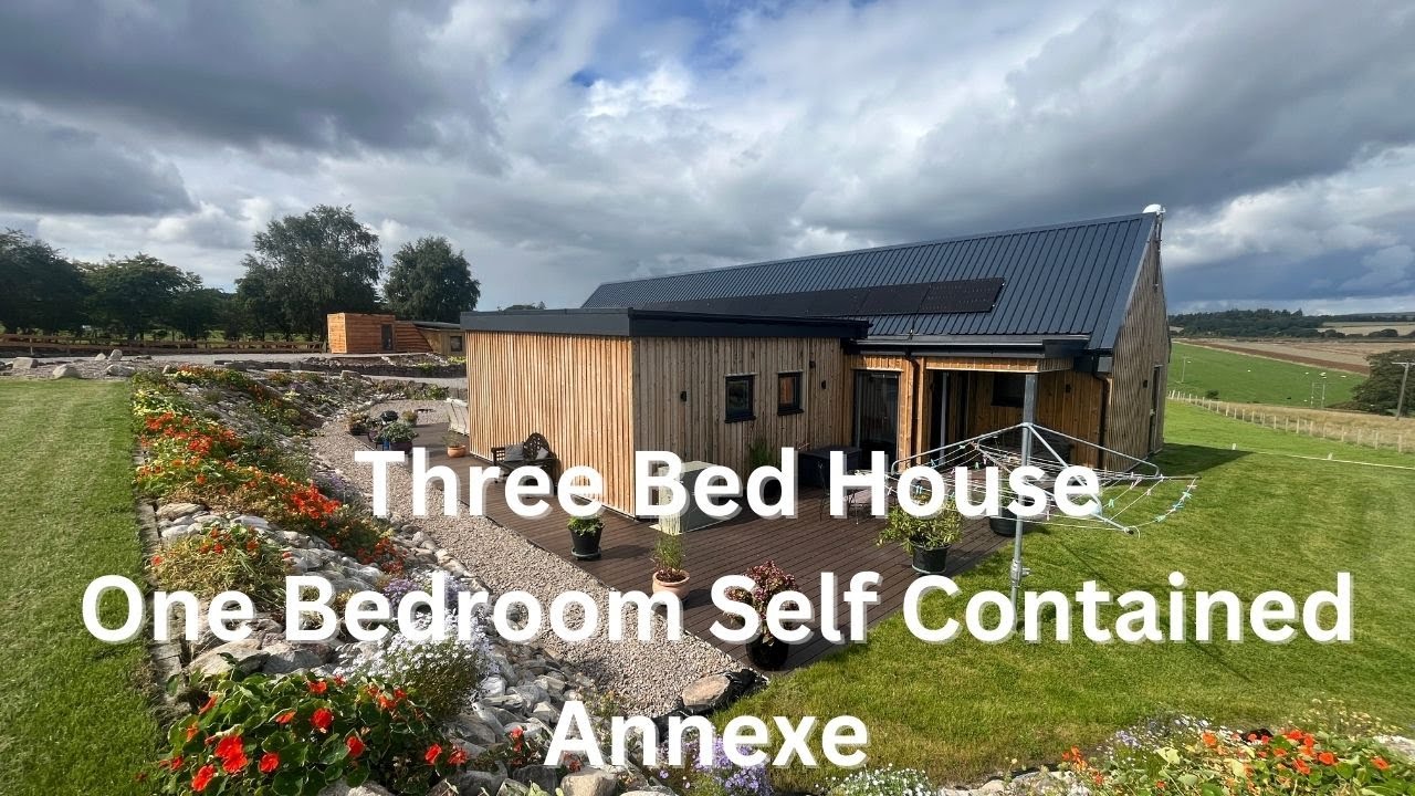 3.10 Acre Croft - 1.10 Acre Garden - North Kessock - Three Bedroom House and One Bed Annexe