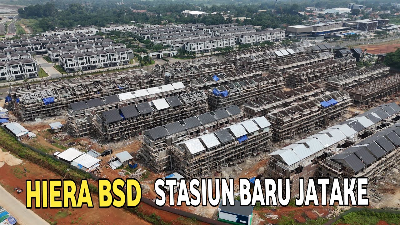 STASIUN BARU JATAKE AWAL 2026 SIAP DI FUNGSIKAN❓UPDATE PROGRES HIERA BSD UPDATE 12 DESEMBER 2025