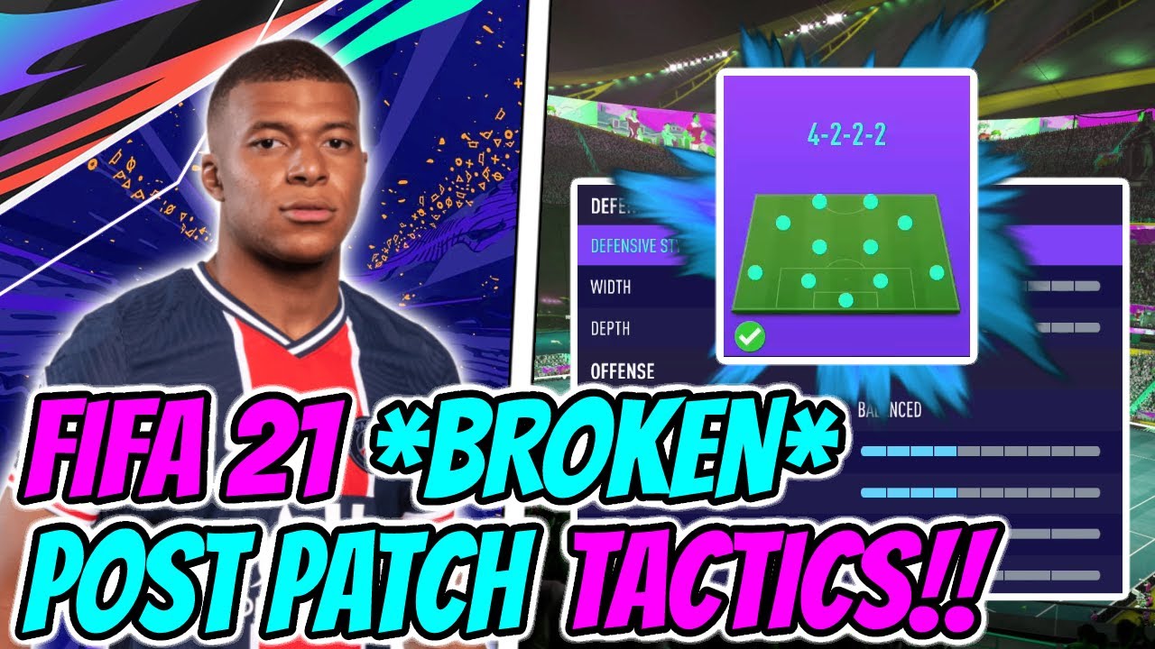FIFA 21 *NEW* META ATTACKING CUSTOM TACTICS/INSTRUCTIONS POST PATCH | FUT 21 4222 EXPLAINED!!