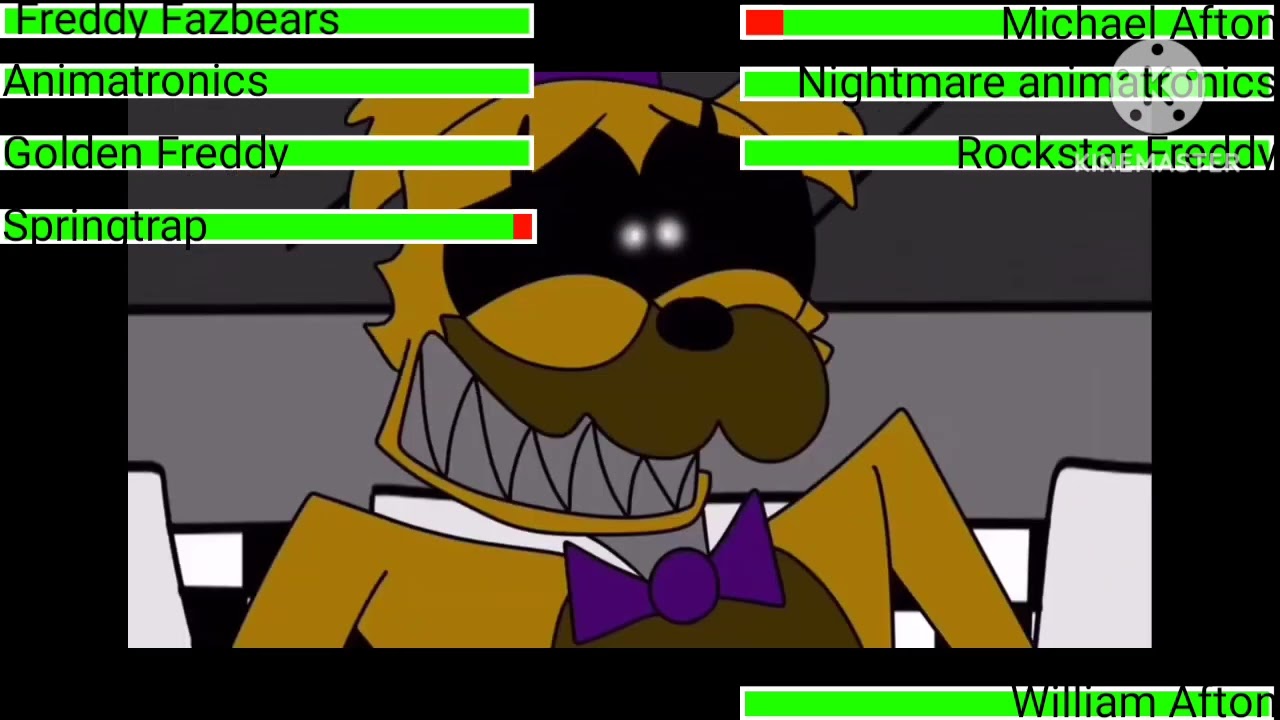 A Twisted Nightmare ( REMAKE ) final battle with healthbars 1/3