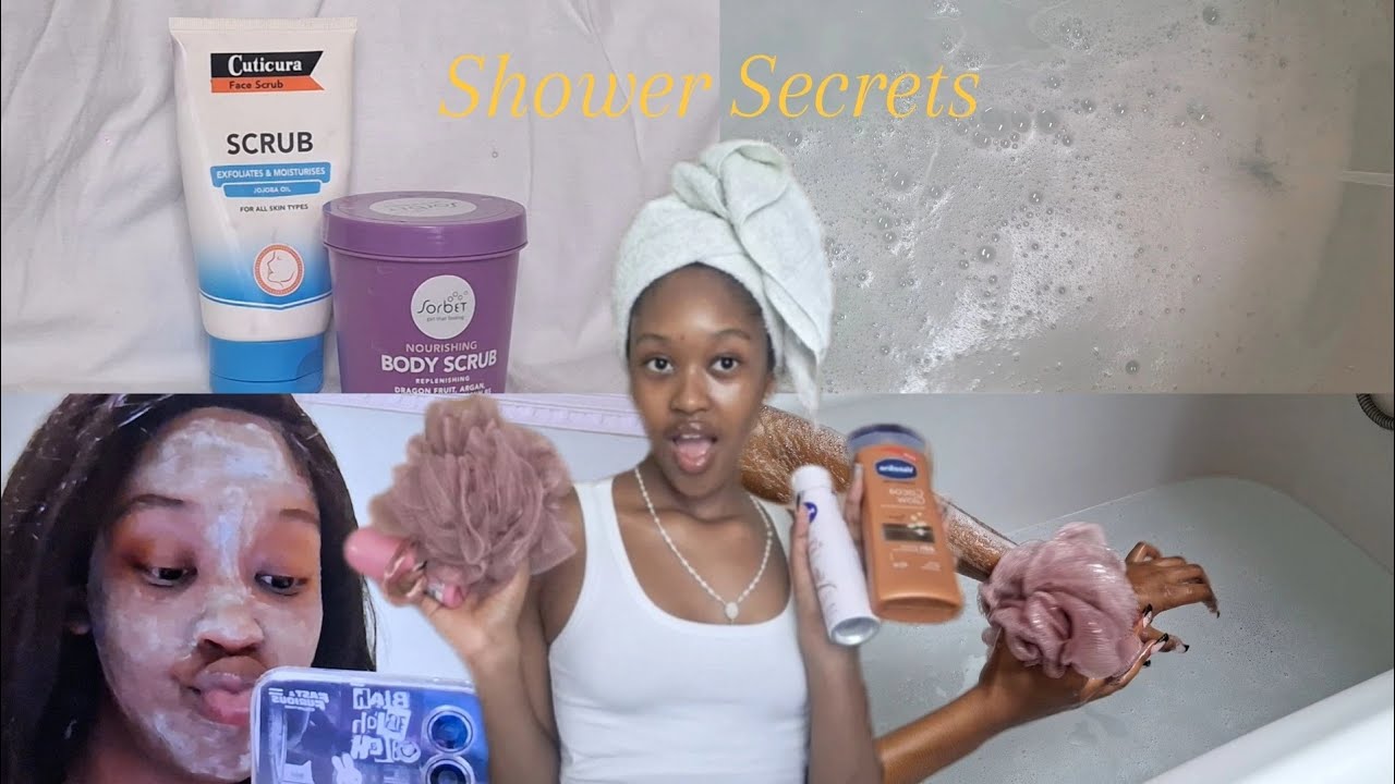 Everything Shower/Bath Routine + tips on smelling good 24/7