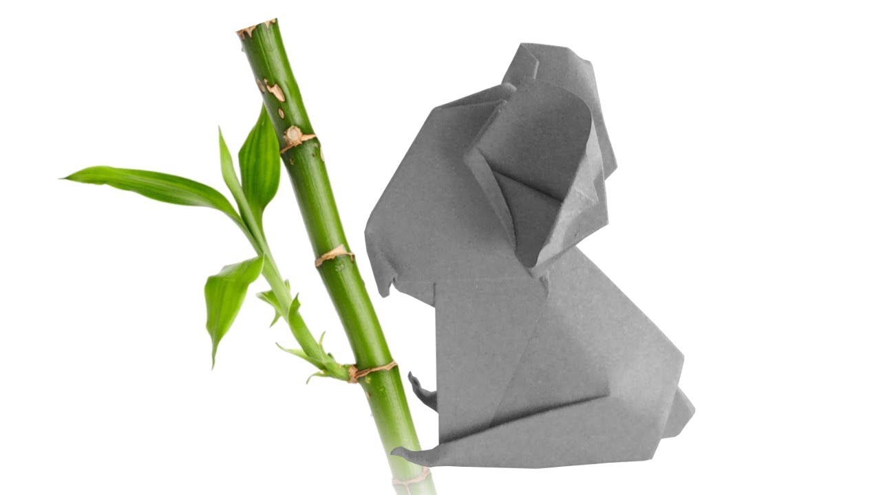 Comment faire un KOALA en ORIGAMI