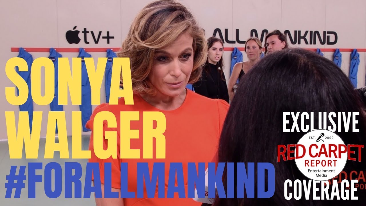 Sonya Walger interviewed at the For All Mankind Premiere coming to Apple TV+ 11/1