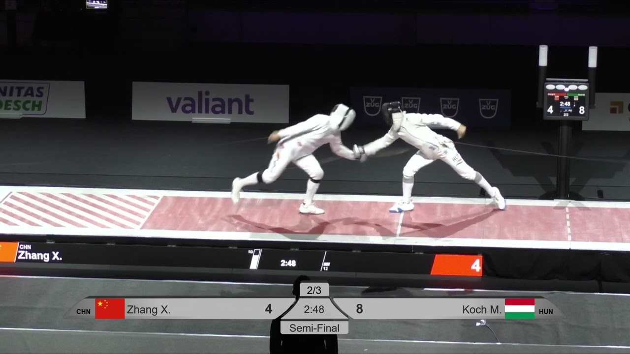2024 385 T04 02 M E Individual Bern SUI WC podium KOCH HUN vs ZHANG CHN
