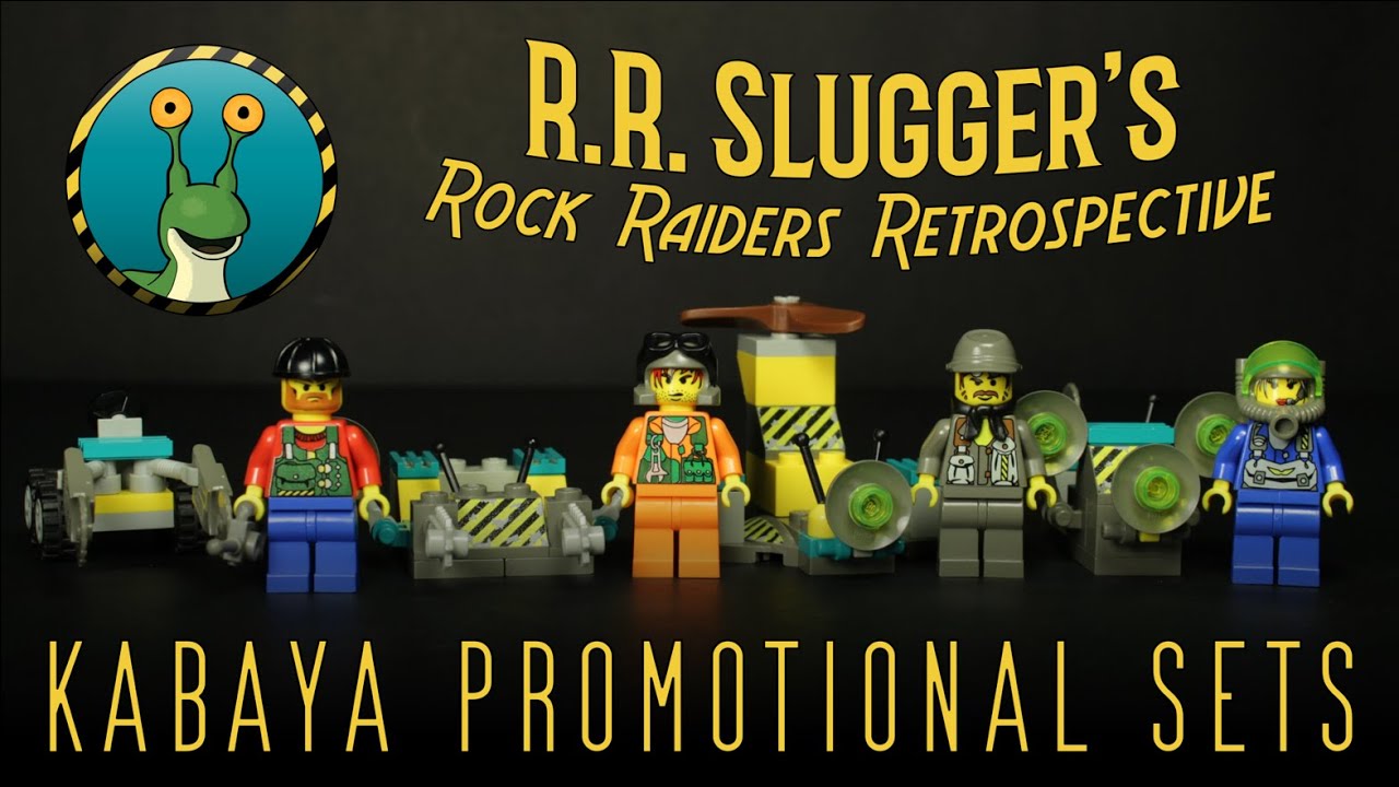 LEGO Rock Raiders Kabaya Promotional Sets ~ R.R. Slugger's Rock Raiders Retrospective!