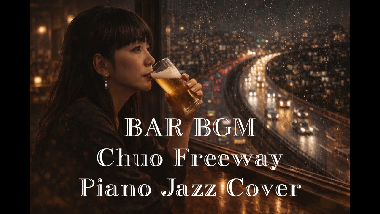 Jazz Cover "Chuo Freeway" 中央フリーウェイ BAR BGM Piano Jazz Cover of a J-pop