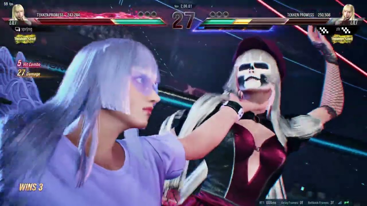 Tekken 8 Lili Combos during battles