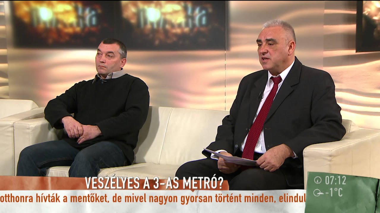 Veszélyes a 3-as metró? - 2015.03.05. - tv2.hu/mokka