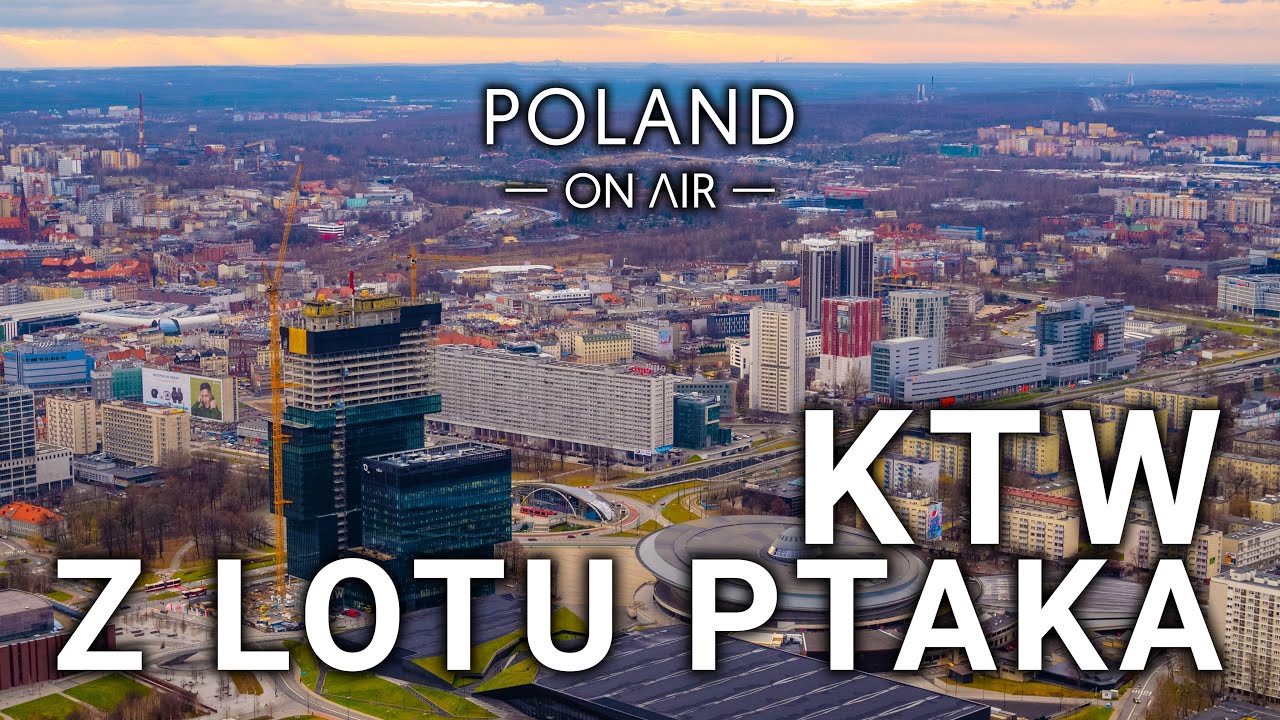 KTW II z lotu ptaka - budowa najwyższego wieżowca Górnego Śląska | POLAND ON AIR by Margas & Łogusz