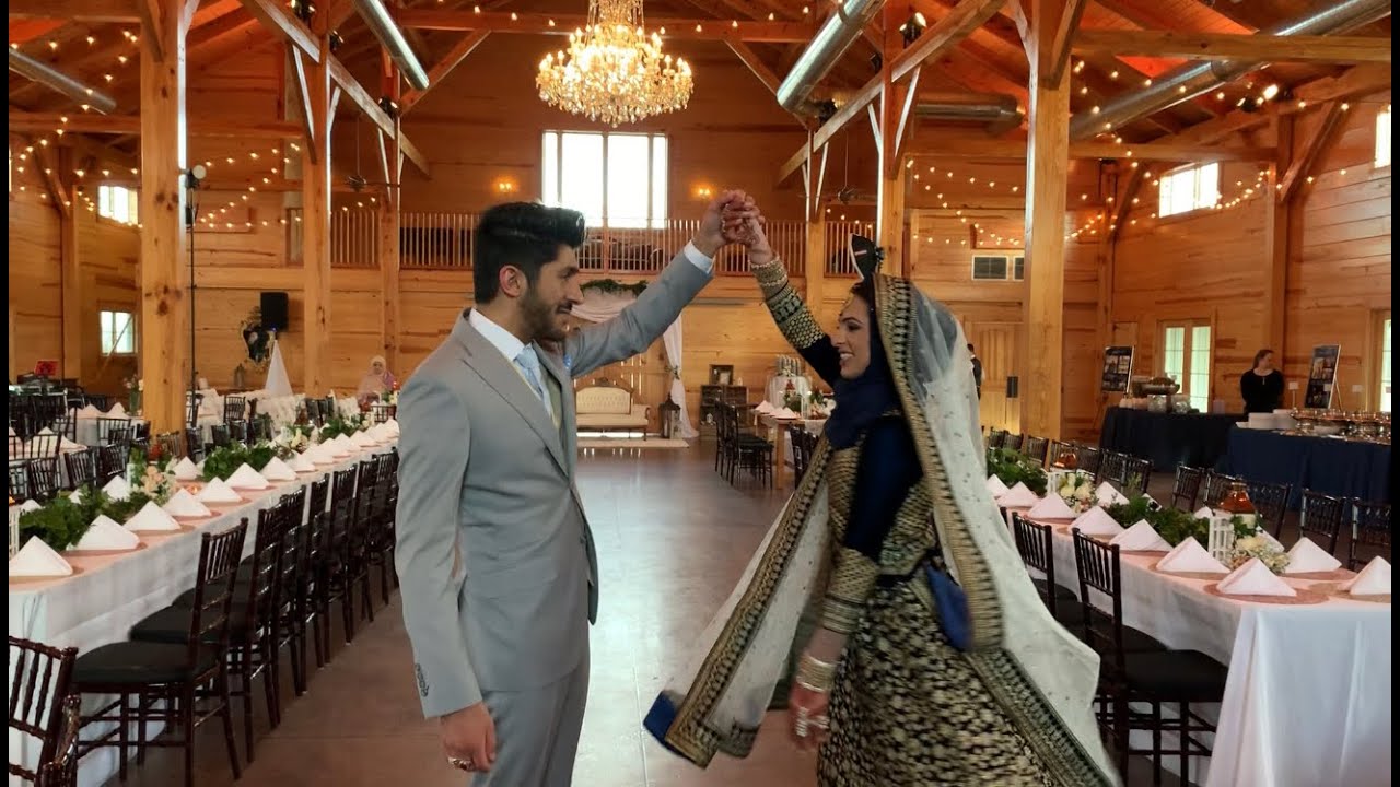 NAJAF NIKAAH, WINTRY CELEBRATION, BARN RECEPTION