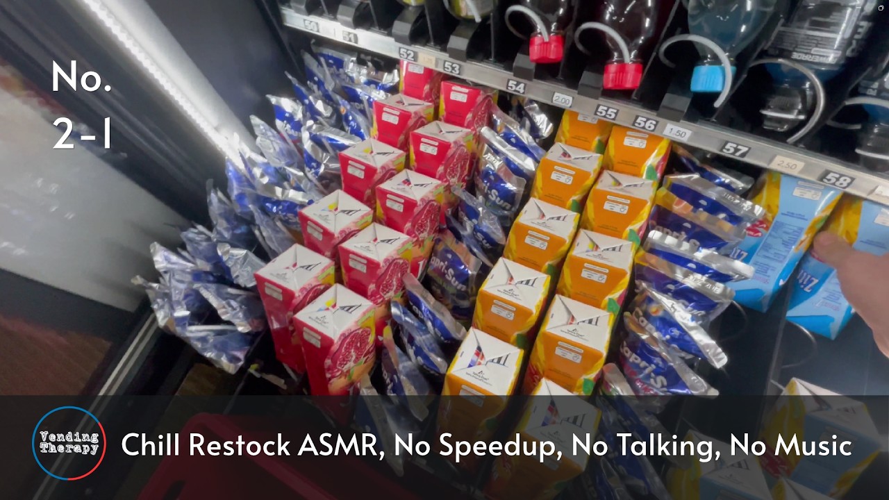 Weekly Snack Vending Machine Refill - ASMR No Talking No.2-1