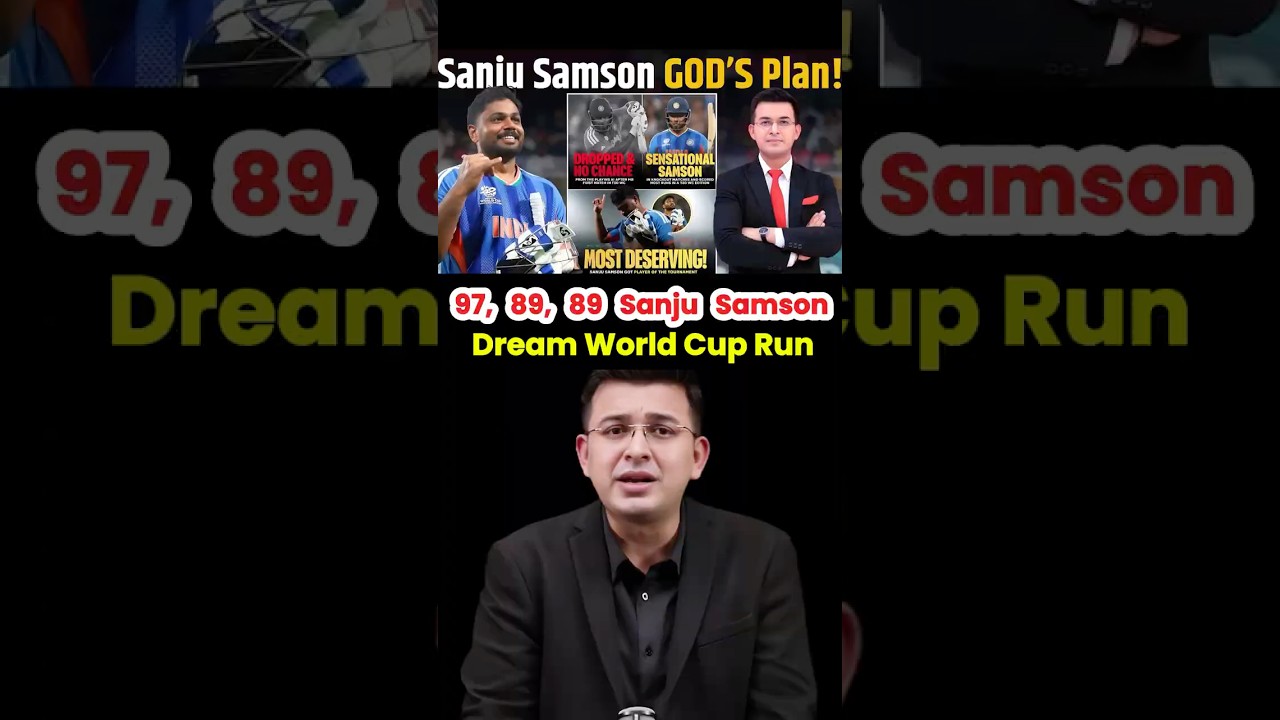 97, 89, 89! Sanju Samson’s Dream World Cup Run | IND vs NZ #t20worldcup #pakistan