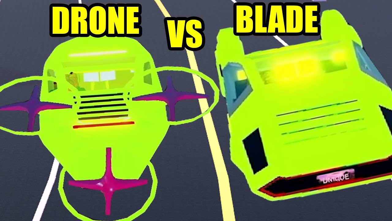 Is DRONE FASTER THAN BLADE??? | Roblox Jailbreak