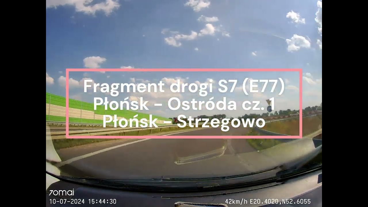 🛣️🚘🇵🇱 Poland Road Trip : S7 (E77) Płońsk - Ostróda 🇵🇱🚘🛣️