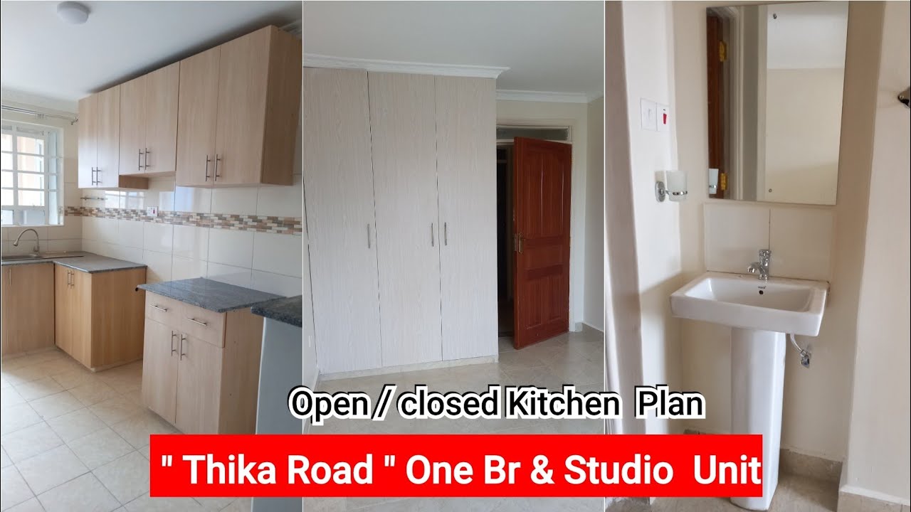 Affordable  One Bedroom Apartment  Along Thika Road / Closed & Open Kitchen Plan.