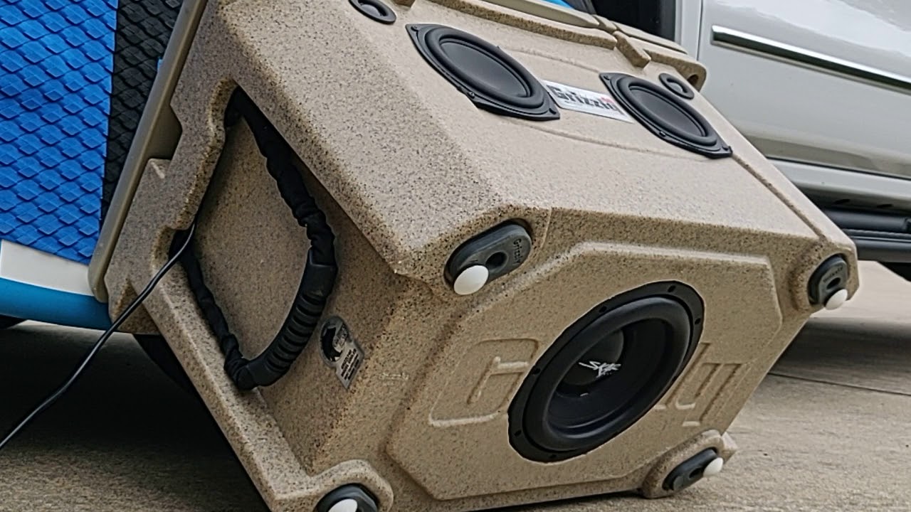 Grizzly DIY cooler sounds project. Test vid.