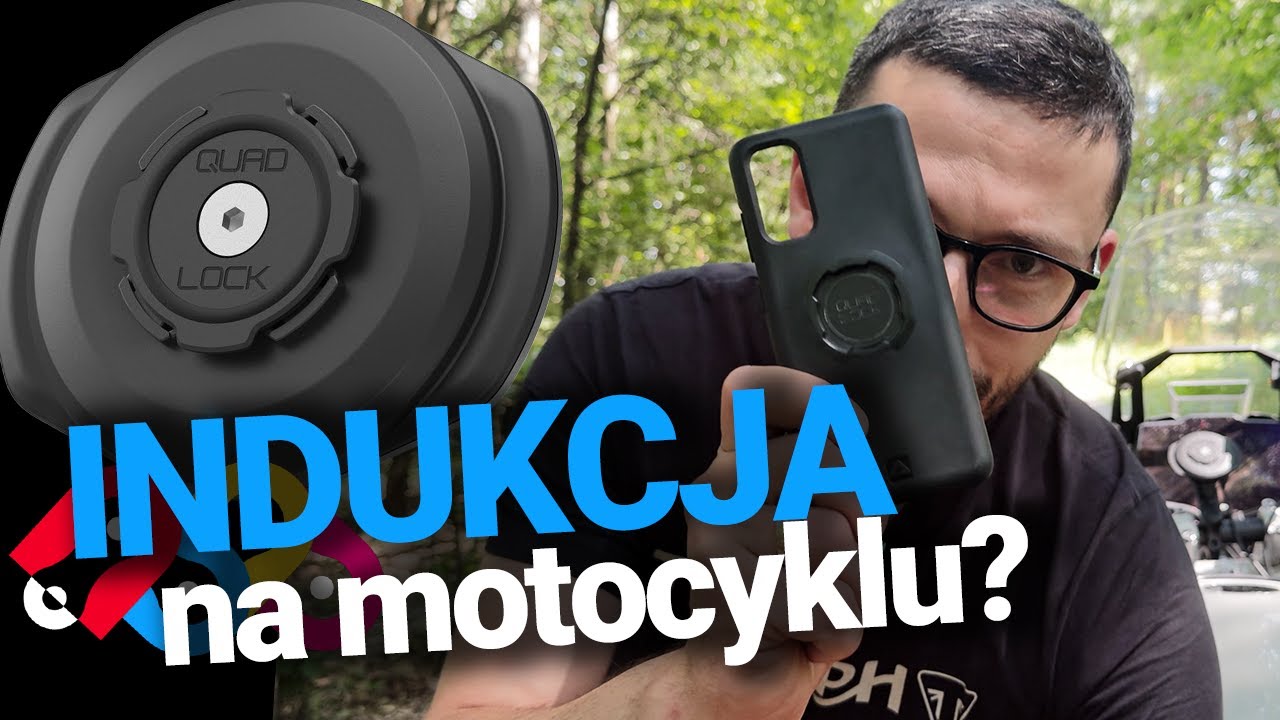 Telefon i indukcja na motocyklu? | Quad Lock i Triumph Tiger 900