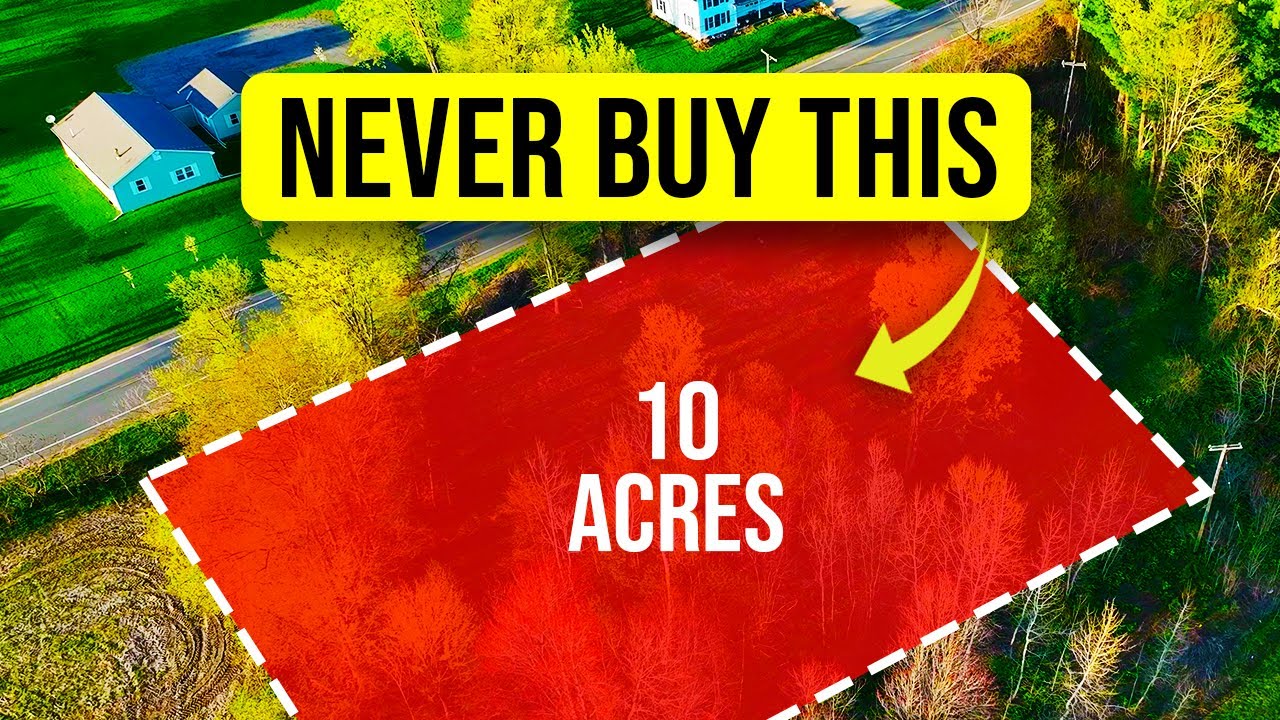 10 ОШИБОК при покупке земли