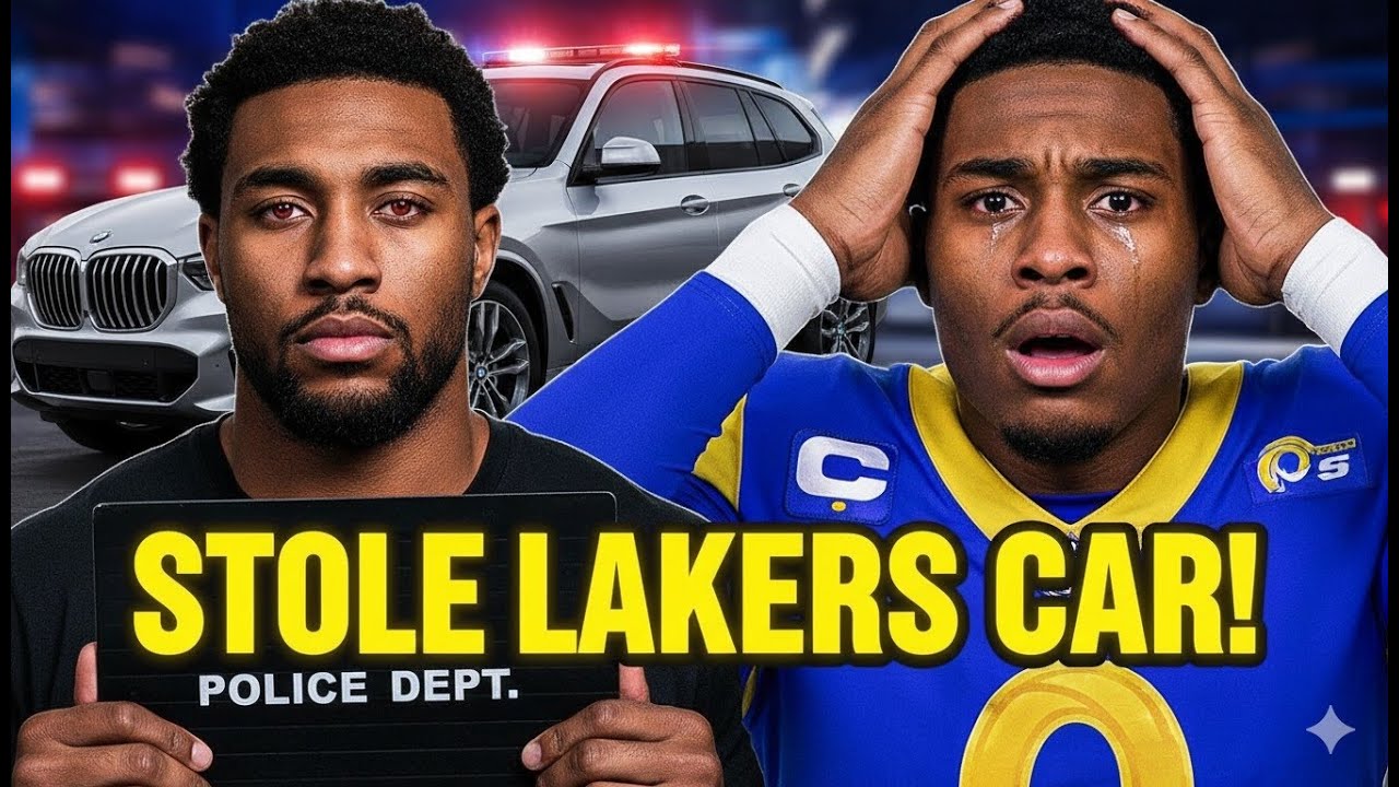 Puka Nacua’s Brother ARRESTED! Samson Nacua Allegedly Stole Lakers Player's Car