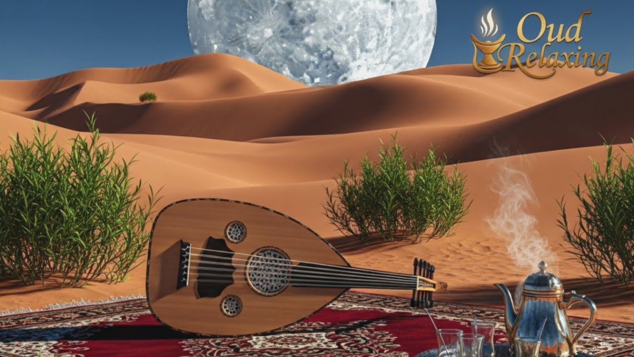 Midnight in the Desert 🌙 | Relaxing Arabic Instrumental Oud