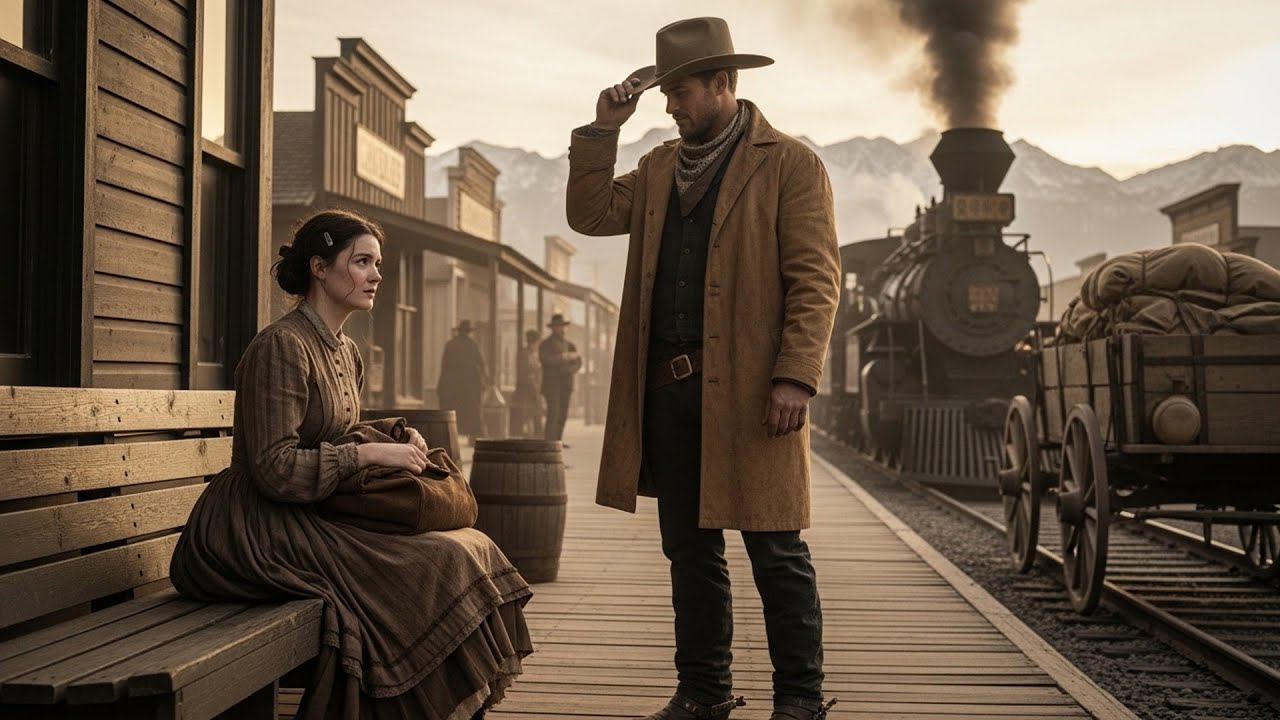 He Found Her Sitting At The Train Station With An Empty Bag, The Cowboy Offered Her A Place To Stay