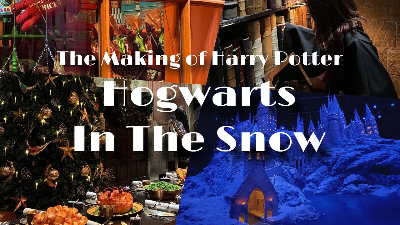 【Eng.｜再投稿2024】初めてのハリーポッタースタジオツアー東京🎄ホグワーツインザスノー❄️Studio Tour Tokyo Harry Potter❄️Hogwarts in the Snow