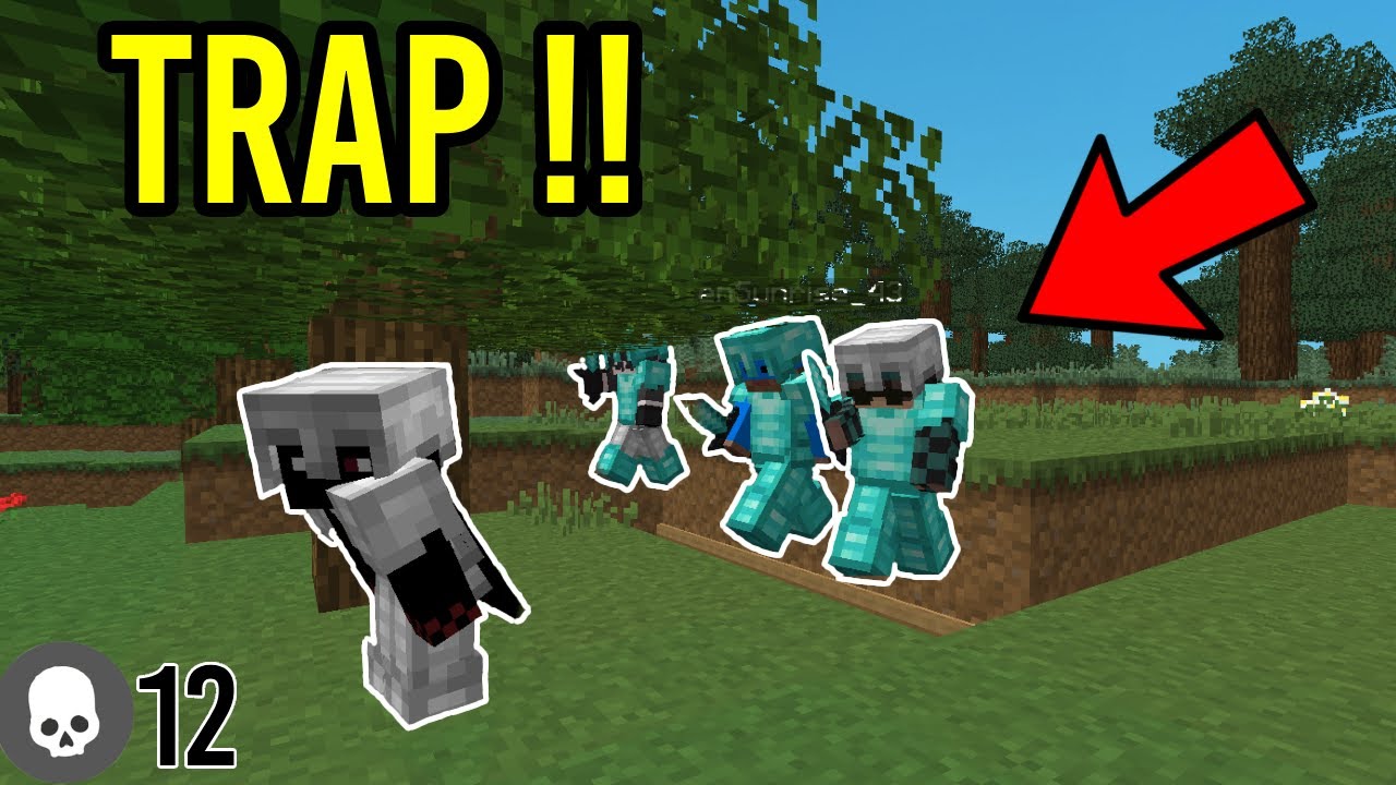MINECRAFT UHC MAIS JE TRAP TOUT LE MONDE !!!!