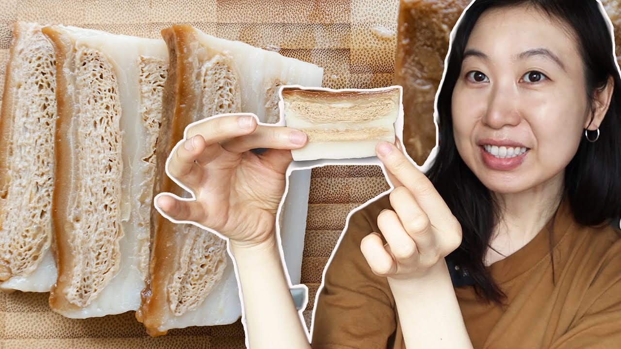VEGAN KOREAN PORK BELLY RECIPE! 비건삼겹살