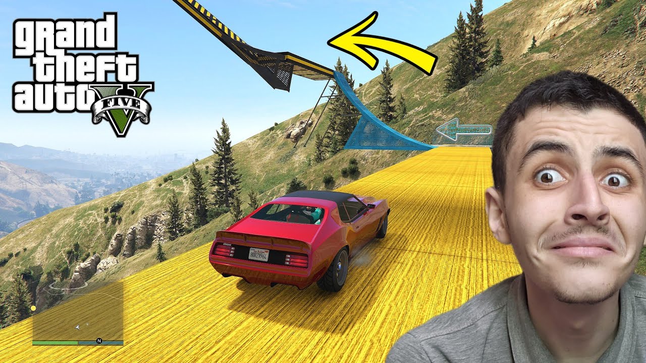 أول تجربة لي لمابات الباركور في لعبة GTA 5 - صعوبة خرافية 💀
