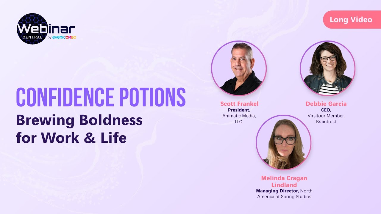 Confidence Potions: Brewing Boldness for Work & Life | Webinar | Eventcombo