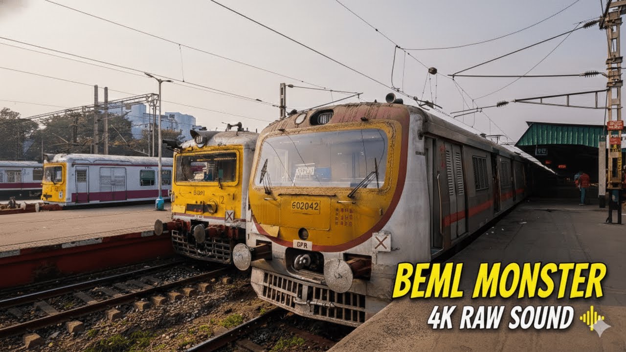 Full Journey Ride In Sealdah-Baruipur Local | Witness The BEML's Beast EMU Power of Sealdah South