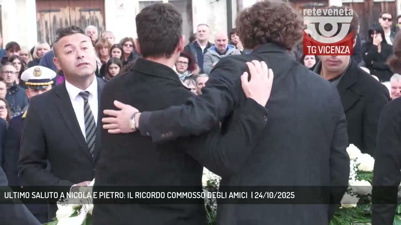 ULTIMO SALUTO A NICOLA E PIETRO: IL RICORDO COMMOSSO DEGLI AMICI  | 24/10/2025