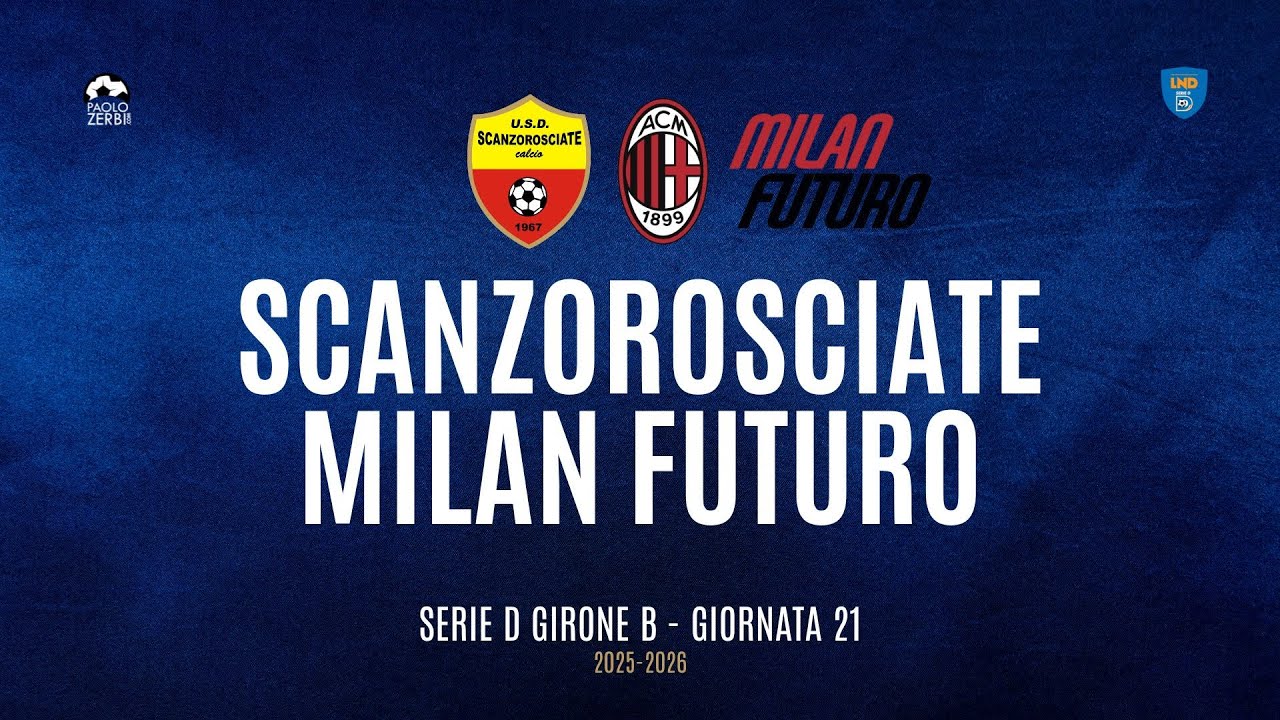 [HIGHLIGHTS] Serie D Girone B 25/26 | Giornata 22 | Scanzorosciate - Milan Futuro