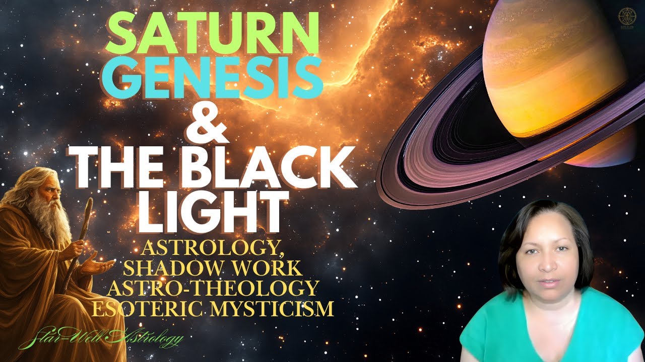 The Black Light & Saturn’s Hidden Role in Genesis: Shadow Work Is the Real Gnosis in Scripture