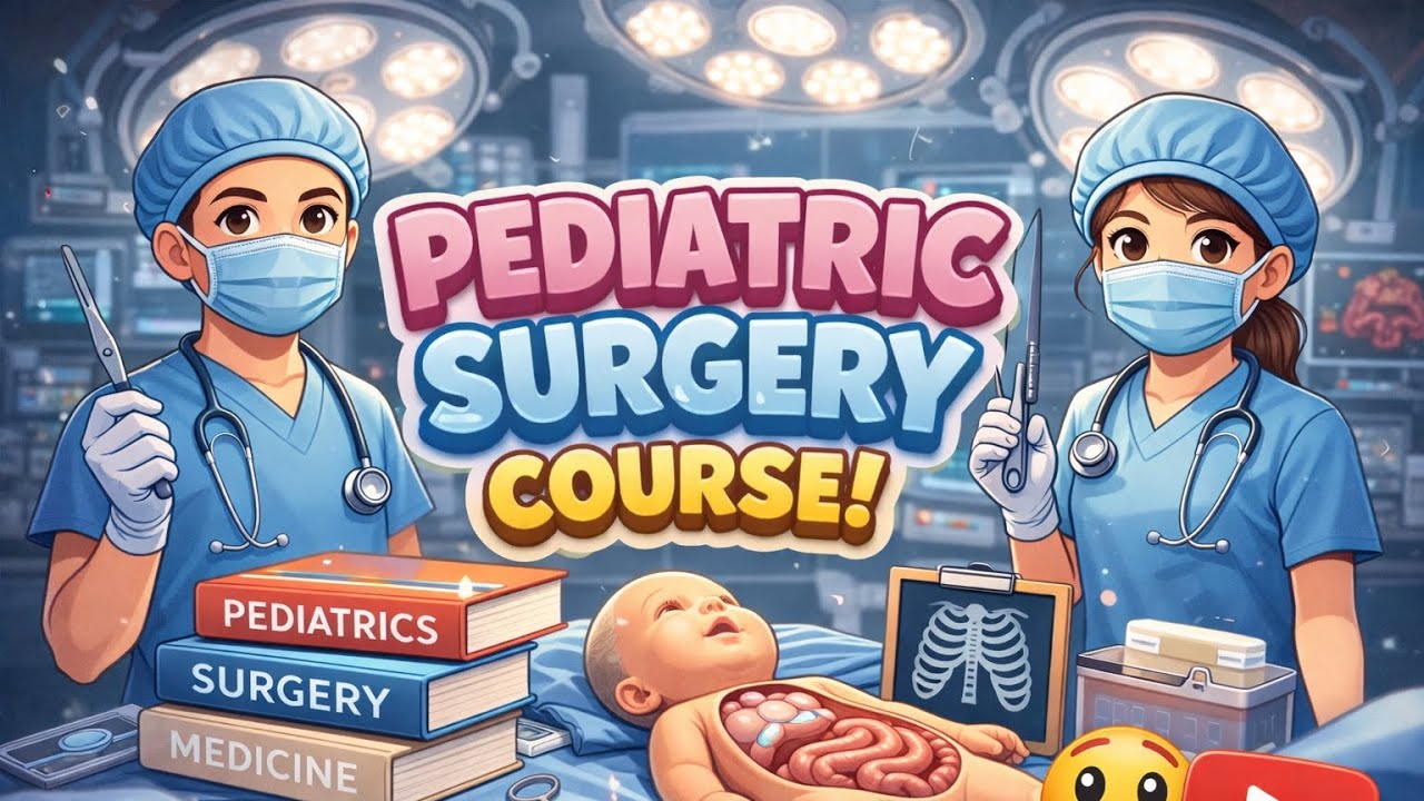 شرح مقدمة جراحة الأطفال: ليش الطفل مو 