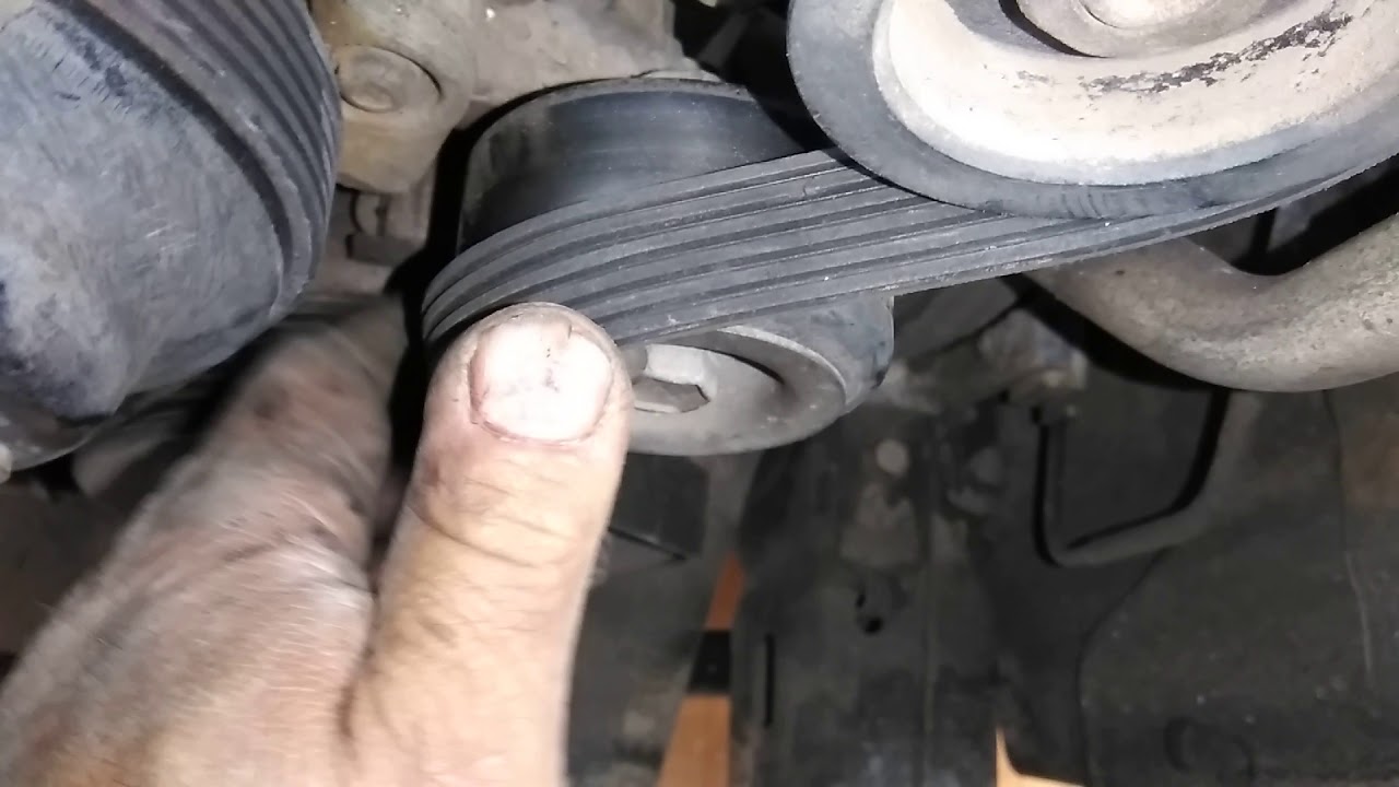 Serpentine belt 2006 chevy Colorado 5 cilindros