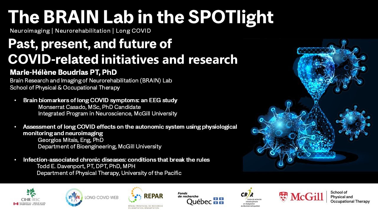 The BRAIN Lab in the SPOTlight on Research in Rehabilitation Series - Episode 3