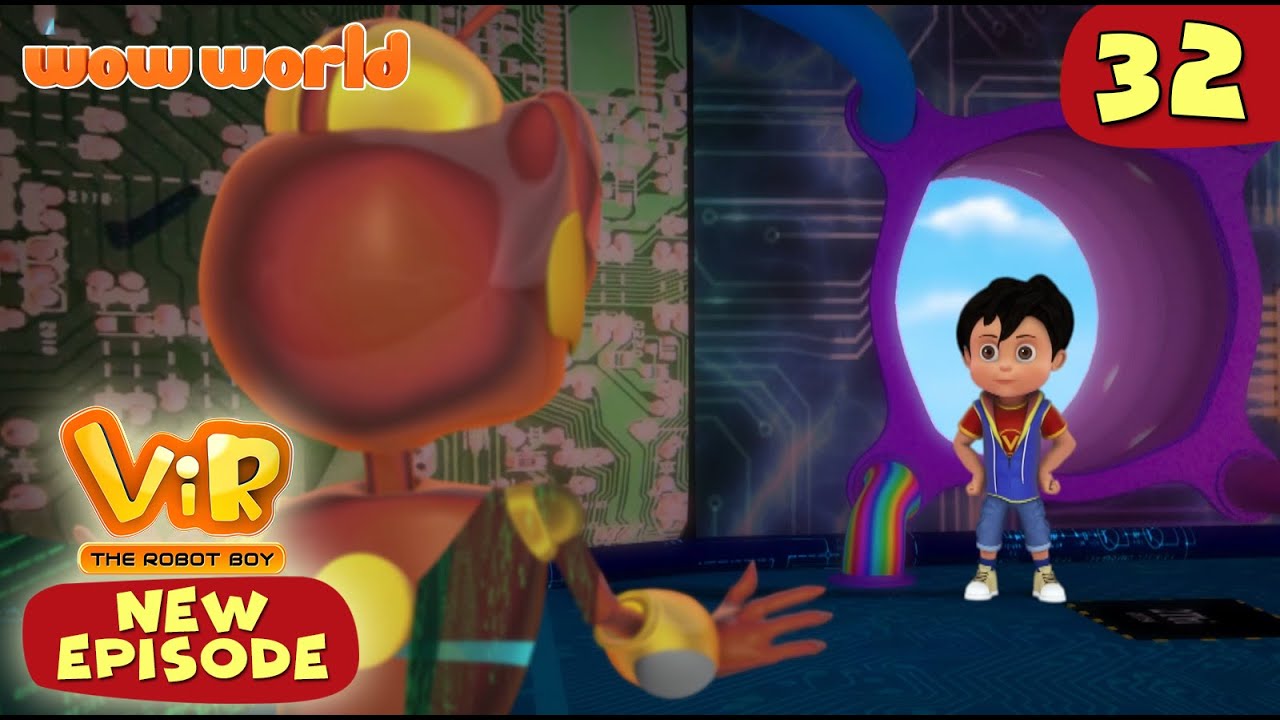 Vir The Robot Boy | Mind Control Bee | Cartoons for kids | Wow World