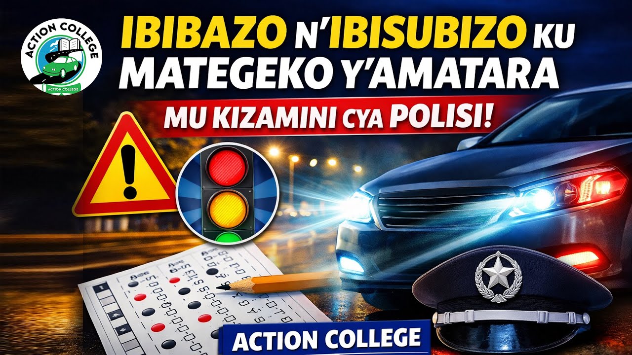UZI IBIBAZO BY’AMATARA BIBAZWA MU KIZAMINI CYA POLISI?  | ACTION COLLEGE |  ACTION COLLEGE