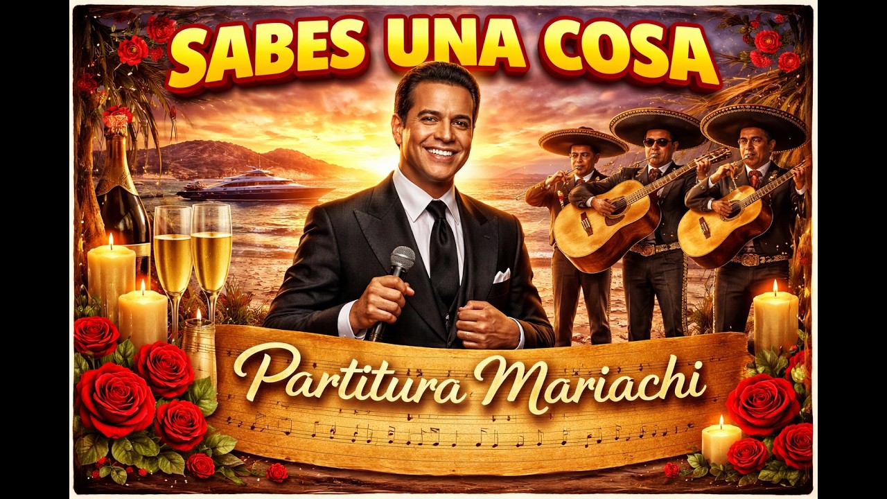 SABES UNA COSA | Partitura Mariachi #LuisMiguel