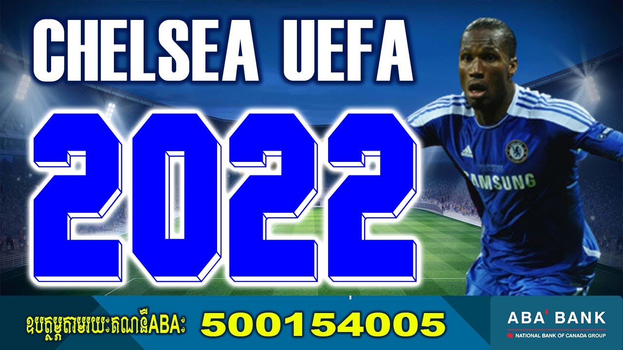 Chelsea UEFA 2012 font Football By Black Font Free all download Font OTF And AI for 2022